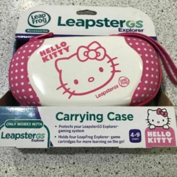 LeapFrog LeapsterGS Hello Kitty Carrying for Protection of System & Games Sealed - Picture 5 of 10